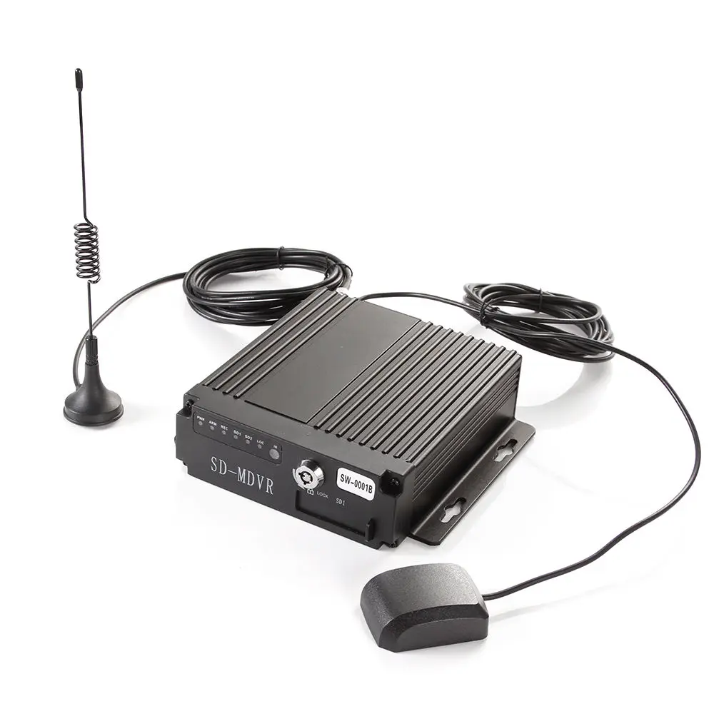 4CH AHD Автомобильная Мобильная DVR система 3G GPS + 4 1200TVL Водонепроницаемая камера