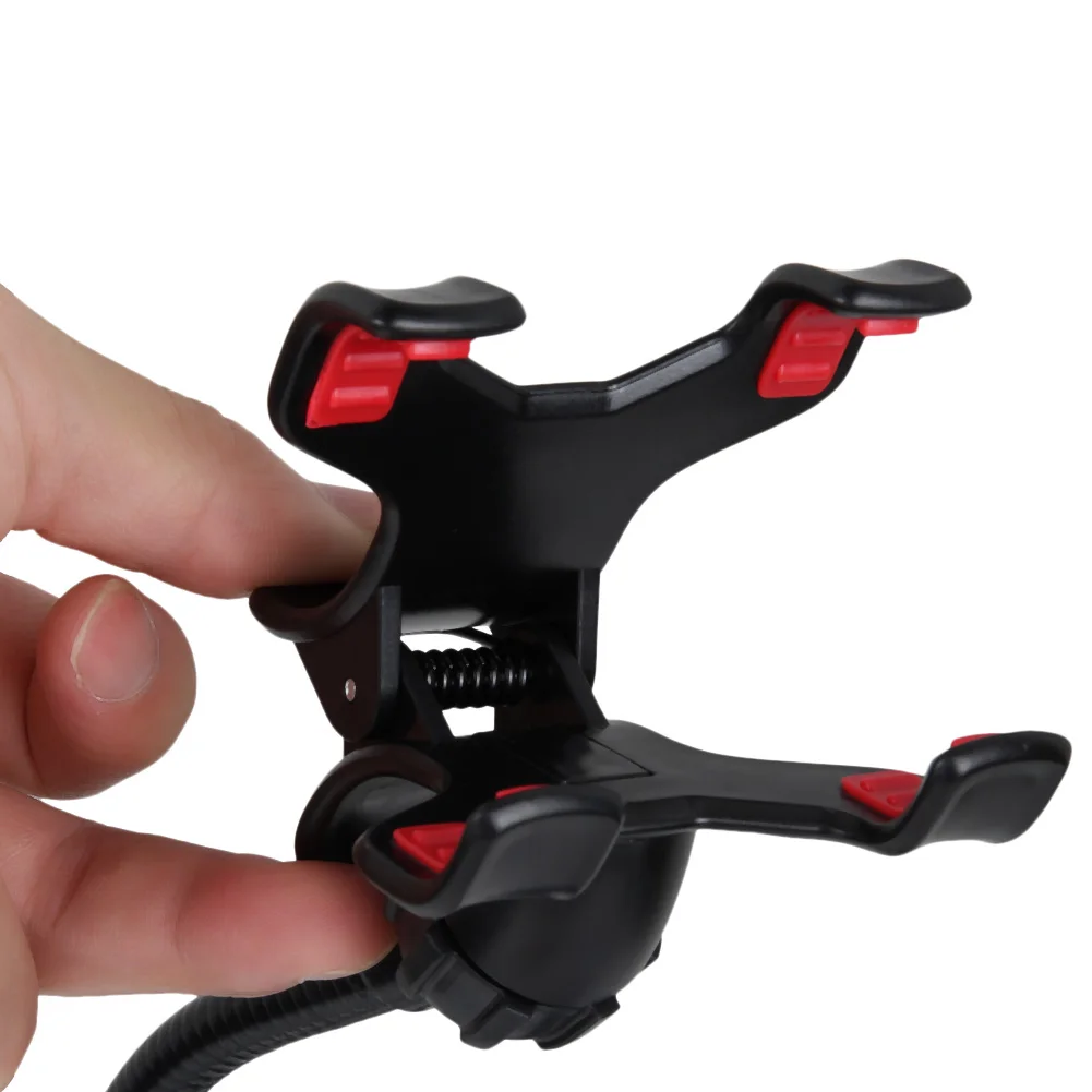 

Universal Car Bed 360 Degree Rotating Flexible Clip-on Holder Mount Kit Hands Free Gooseneck Mount for Phone Tablet HSJ-19