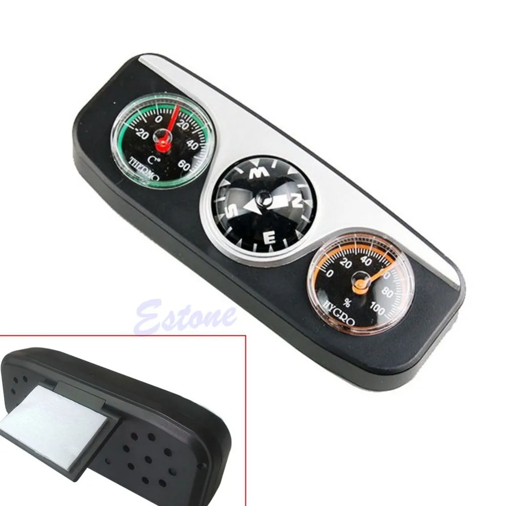 دليل الكرة سيارة قارب المركبات السيارات الإنتقال البوصلة ترمومتر 3in1 # H030 # دليل الكرة سيارة قارب المركبات السيارات الإنتقال البوصلة ترمومتر 3in1 # H030 #