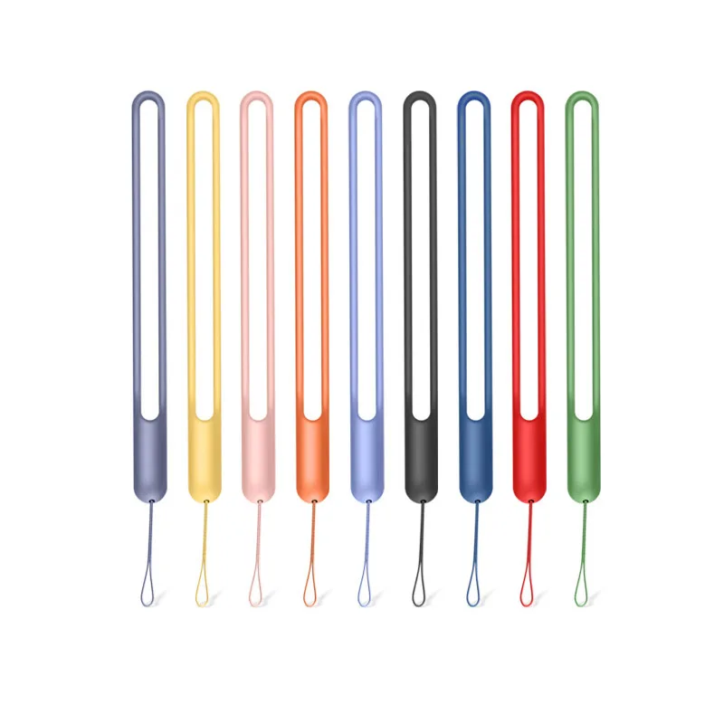 

Universal Silicone Candy Color for Mobile Phone Strap 15cm Lenght Lanyardfor iPhone Samsung Xiaomi Huawei OnePlus Oppo Vivo Key