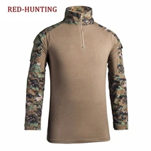 Военная Экипировка на молнии с длинным рукавом боевой Frog рубашка мультикам черная тактическая рубашка боевой Топ рубашка для активного отдыха Пешие прогулки Охота