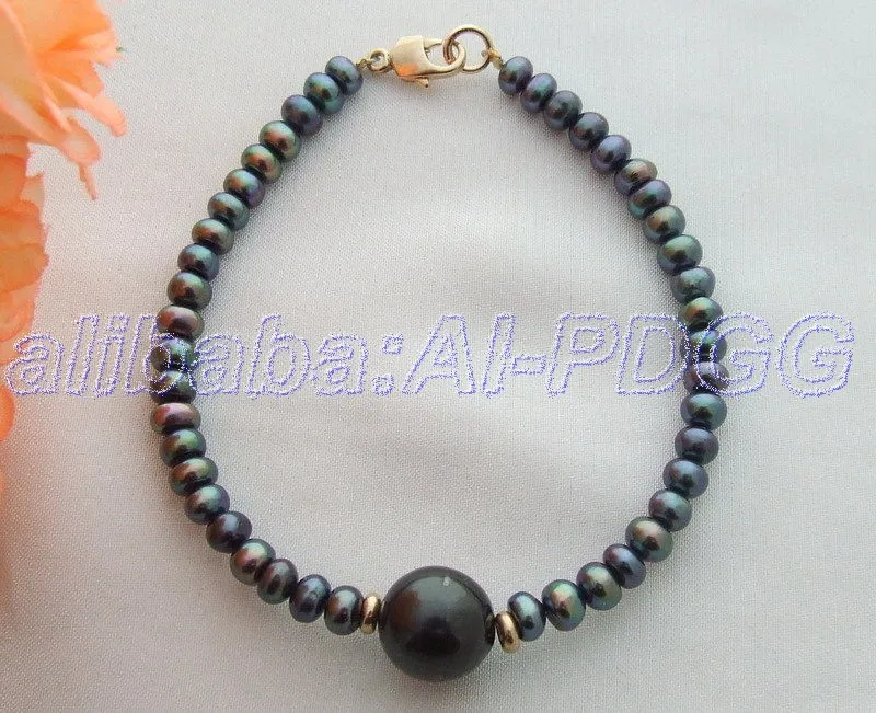 

@@~~ Genuine 11mm Tahiti Pearl Bracelet