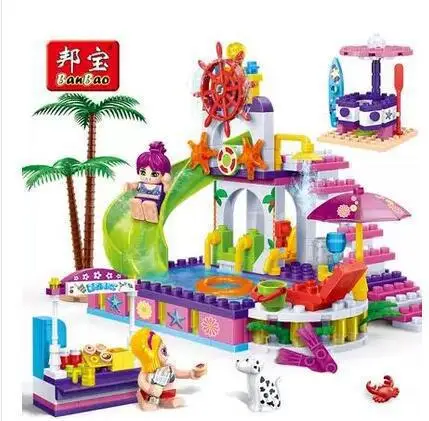 

6141 248pcs Girl's Dream Constructor Model Kit Blocks Compatible LEGO Bricks Toys for Boys Girls Children Modeling