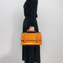 Женская сумка ручной работы из натуральной кожи растительного дубления зеленая сумка из воловьей кожи сумка через плечо сумки-мессенджеры