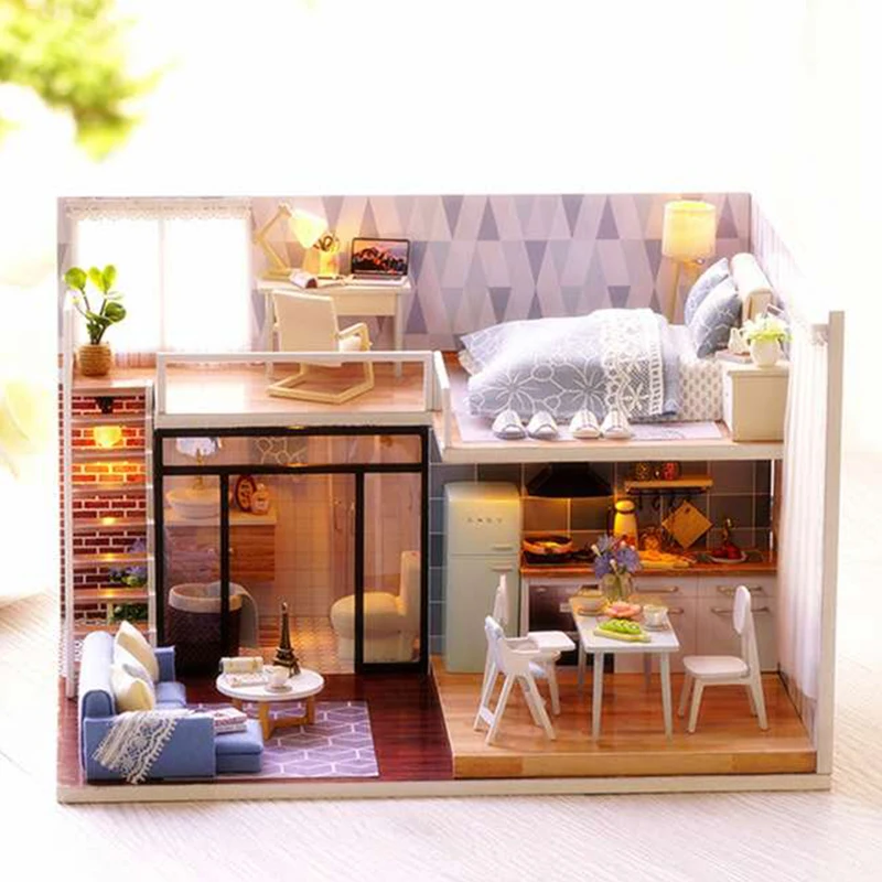 modern dolls house lighting
