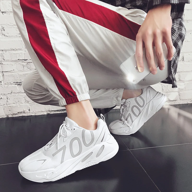 

Harajuku High Soles Sapatilhas Homem Men's Sport Shoes Women Sneakers for Running Shoes Sports White Tennis Training Walk A-216