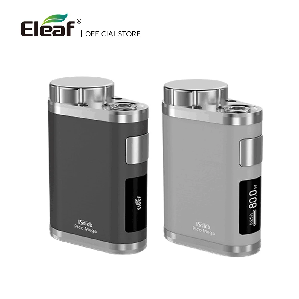 Original Eleaf iStick Pico Mega TC Mod Max Output 80W VW/ Bypass/TC/TCR Mode 510 Thread Electronic Cigarette