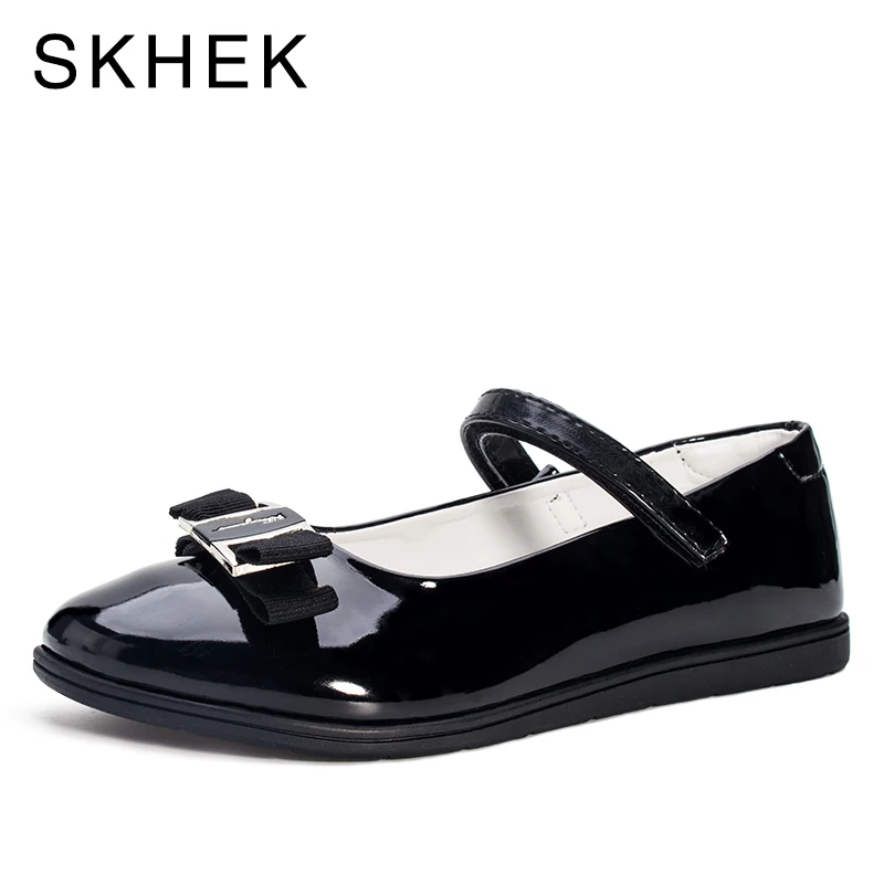 

SKHEK Children Shoes Girls Sandals sequins Bow Princess leather shoes Girls Casual Shoes dance shoes New Summer Autumn Size