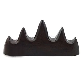 

Home School Coffee Color Wooden 4 Ports Chinese Writing Brush Holder