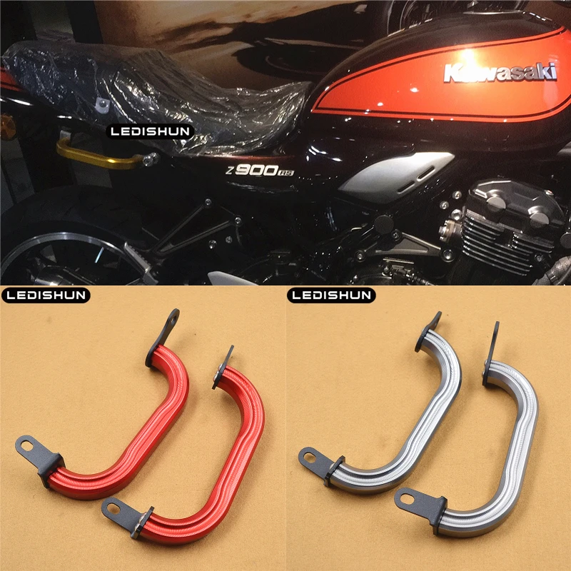 

Motorcycle Rear Passenger Pillion Seat Grab Handle Bar Hand Rail For kawasaki Z900RS cafe 2017 2018 Z 900 RS Z900 RS