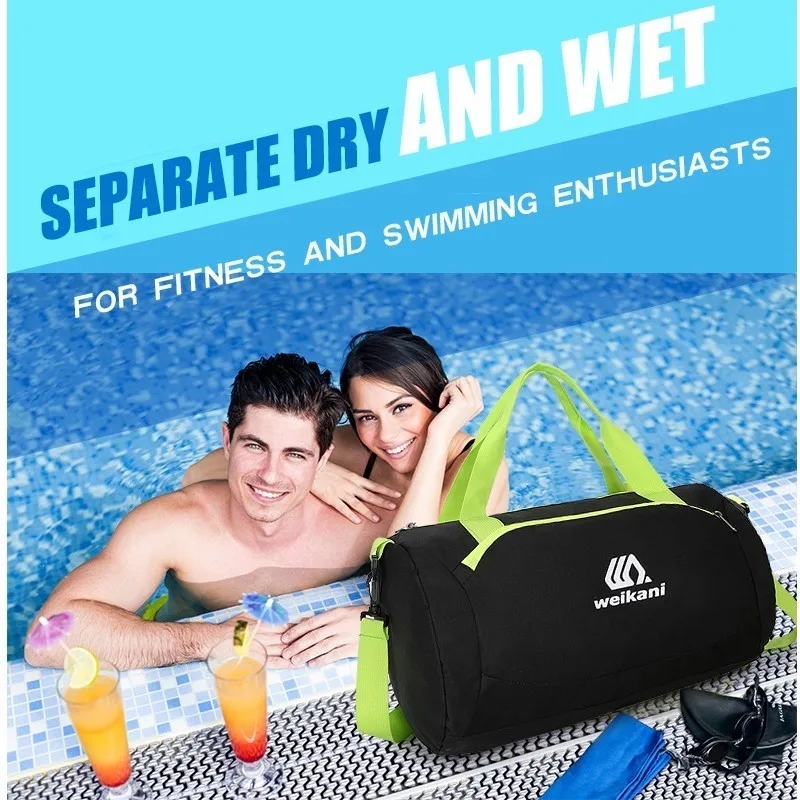 

Waterproof Fitness Gym Bag Swimming Bags Dry Wet Sport Bag Outdoor Sports Gym Bag For Men Women Handbag Shoulder bag Sac De Spor