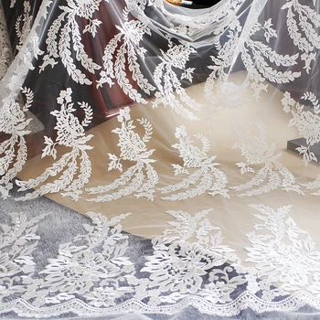 

wedding lace fabric accessories handmade DIY material clothing embroidery fabric