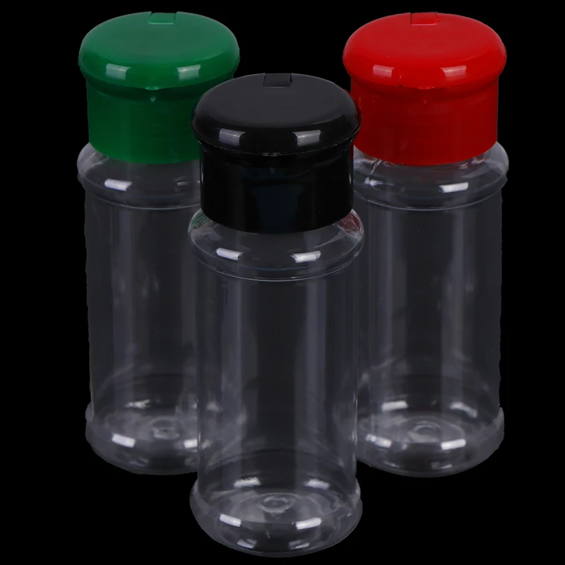 

3Pcs Portable Camping Salt Seasoning Box Outdoor Camping Picnic Spice Bottle Jar Funnel Travel Tableware Camping Equipment