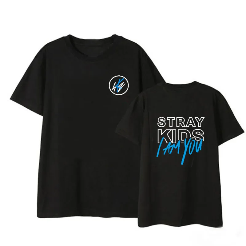 

ONGSEONG Kpop Stray Kids StrayKids I am YOU Album Shirts Casual Loose Clothes Tshirt T Shirt Short Sleeve Tops T-shirt DX857