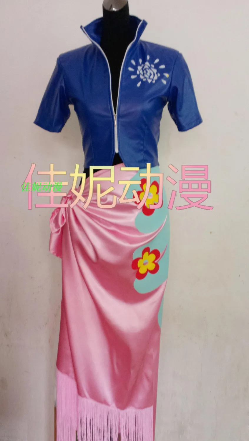 

2017 One Piece Nico Robin Cosplay Costume Two years later