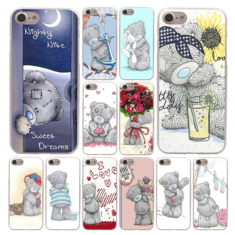 Чехол для телефона Lavaza Tatty Teddy с милым мишкой Apple iPhone 4 4S 5C 5S SE 6 6S 7 8 Plus 10 X Xr Xs Max 6Plus 7Plus