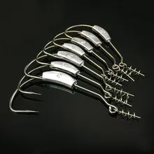 20pcs/4bag Mixture 5sizes 2g/2.5g/3g/5.25/7g lead hook road soft bait crank pin with lock Soft Lure Worm Maggot Jig Hook aoclu bared no painting jig head lead sinker weights shots with lock pin 10pcs lot from 2g to 21g for soft lure jigging