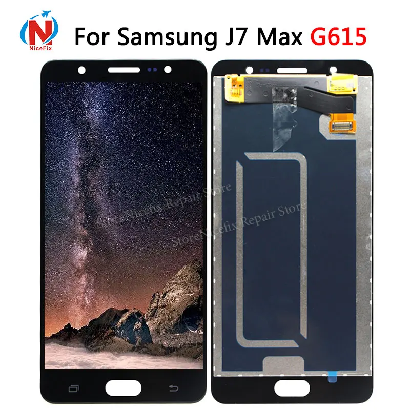 

LCD Screen For Samsung J7 MAX Display Touch Panel Digitizer Assembly Repalcement Parts 5.7'' For Samsung G615 G615F G615FU lcd