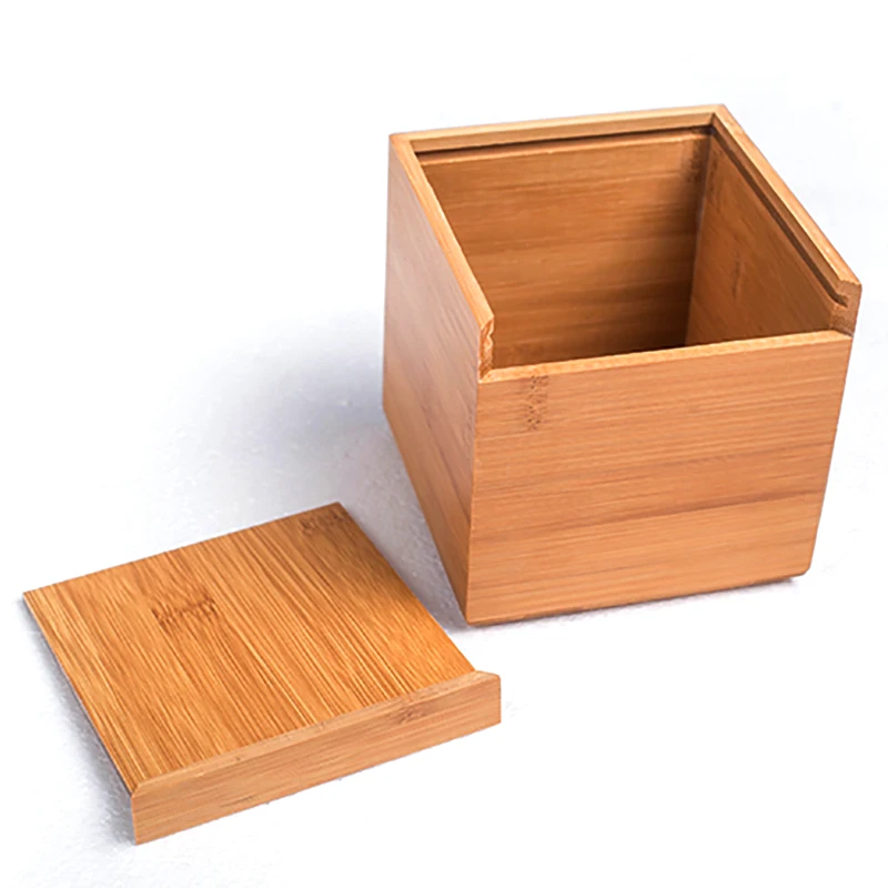 Современный стиль бамбуковая квадратная коробка для салфеток креативный Тип сиденья бумажные салфетки в рулонах канистра экологически чистый деревянный декор стола