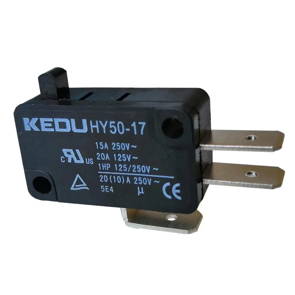 2 шт. микро-переключатели для микроволновки 125 В/20A 250 В/15A NC нормально закрытые 3 Pin |