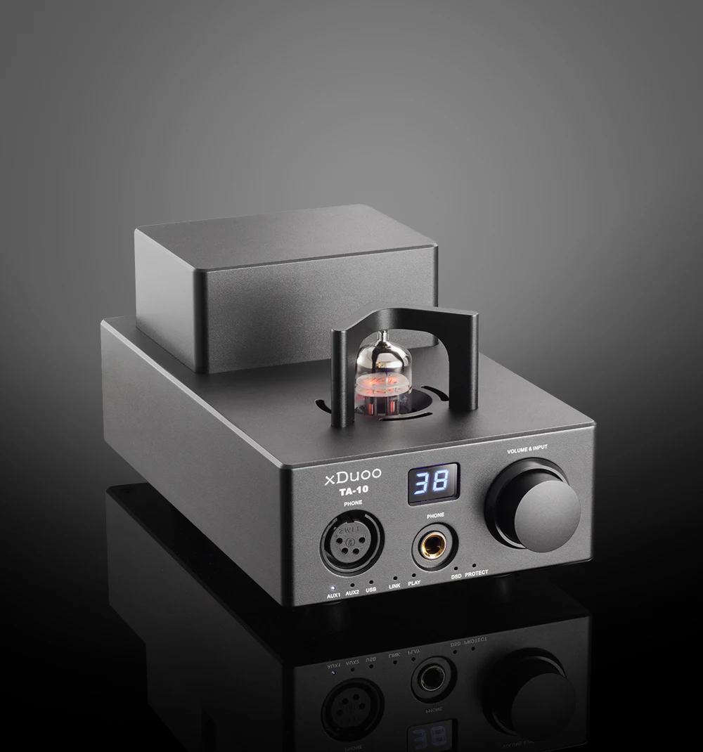 

Original Newest XDUOO TA-10 High Performance Balanced Power Amplifier AK4490 XMOS USB DSD DAC 12AU7 Tube Headphone Amplifier