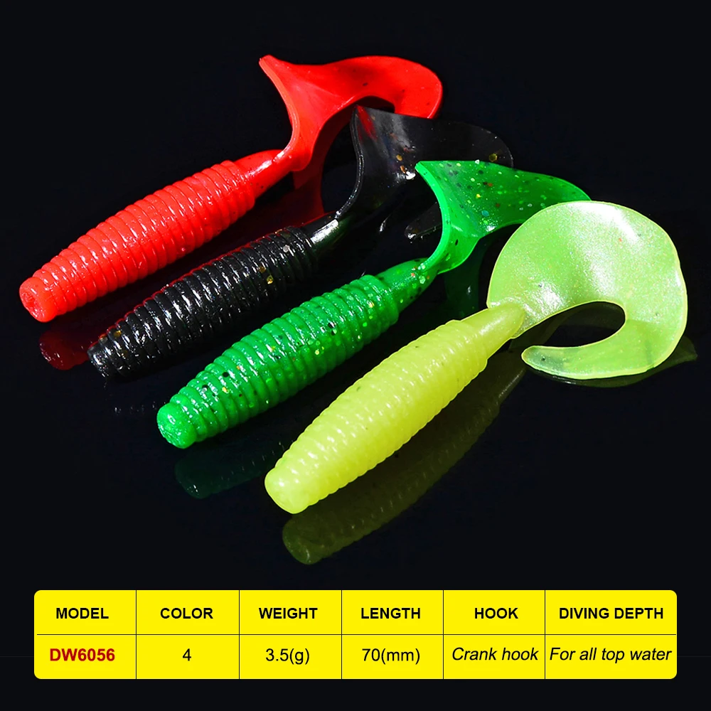 Силиконовая приманка Sunlure 10 шт легко Шайнер 7 см Swimbait мягкие приманки 3 5g
