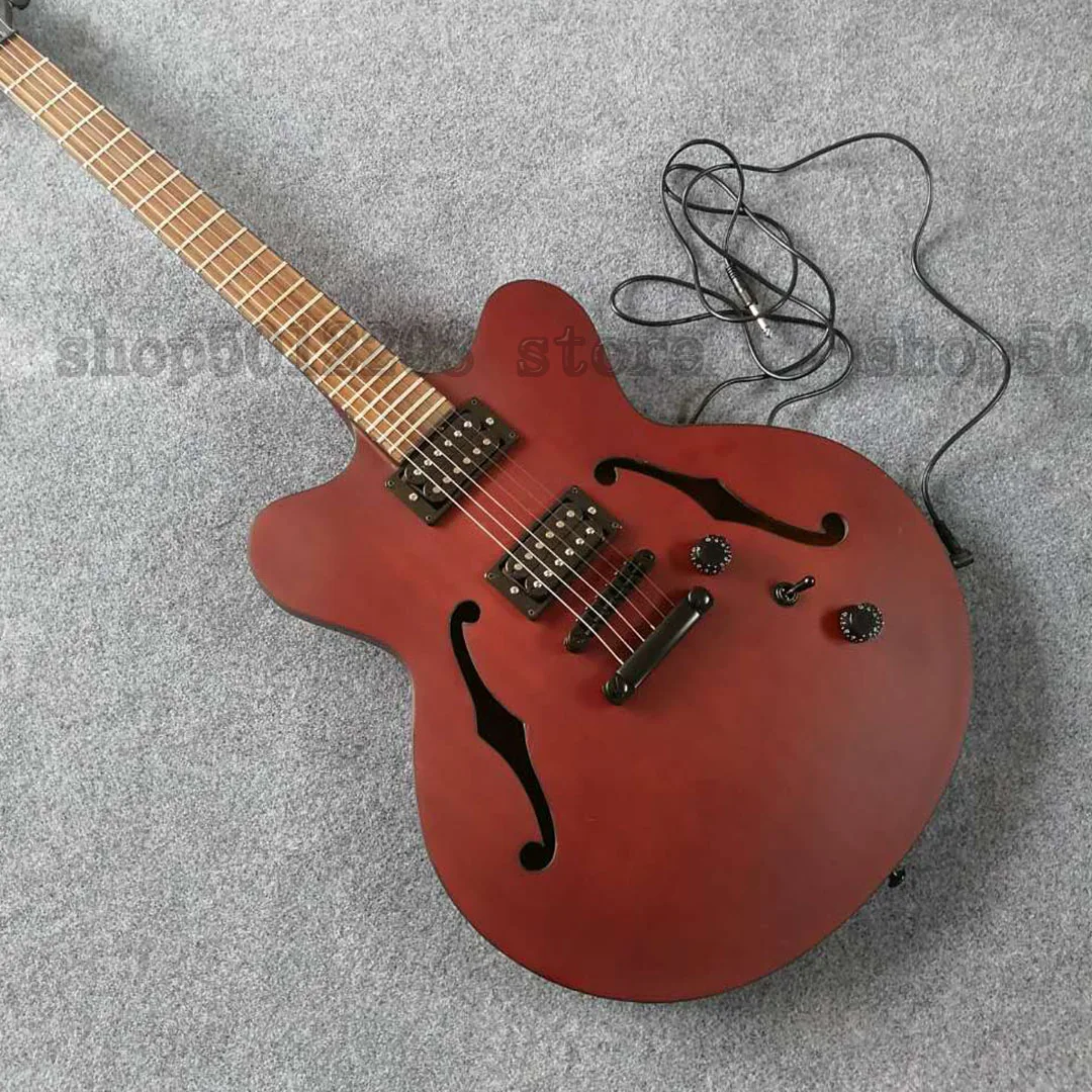 

Electric Jazz guitars hofner "F" hole 335 flame maple guitar in stock free shipping