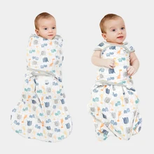 Пеленальное Одеяло для маленьких мальчиков и девочек от 2 до 6 месяцев, 3, 4, 5 месяцев, спальный мешок с надписью «love», безопасный и безопасный, заменяющий свободные одеяла