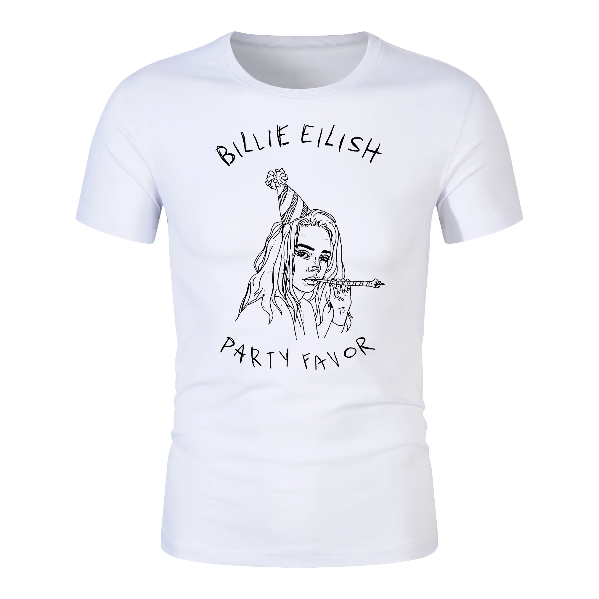 

Hip Hop Billie Eilish T Shirt Casual T-shirt O-Neck Short Sleeves Summer Men Women Tshirt High Quality Tee Shirt Top