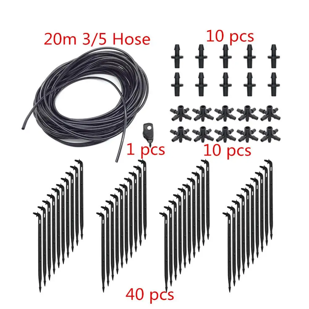 2L/4L/8L комплект для капельницы+ 1 шт. 3 мм Дырокол инструменты для сельского хозяйства теплицы стрелы капельница полив набор 10 комплектов, 20 комплектов - Цвет: Kit 18227