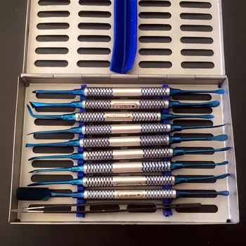 

10Pcs/Set High Quality Dental instruments implant flap periosteal separator periosteal stripping child