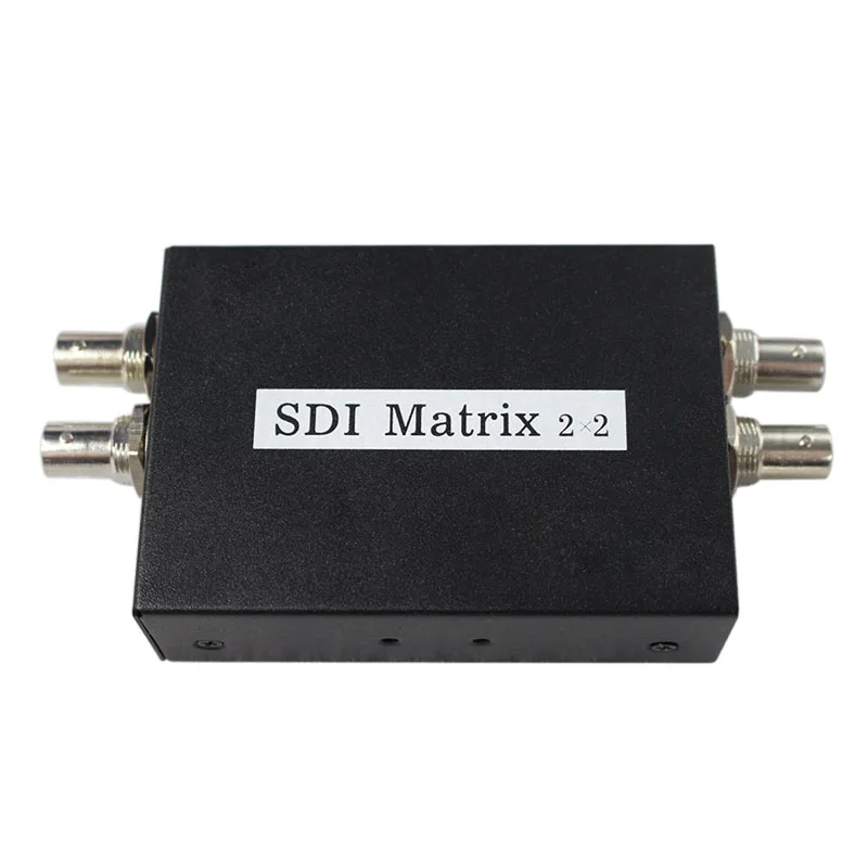 

Wholesale SDI Matrix 2x2 Converter Adapter ,SD-SDI HD-SDI 3G-SDI Signal 2 ports of SDI input to 2 ports of SDI output