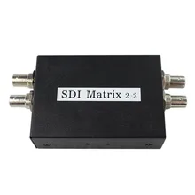 Wholesale SDI Matrix 2x2 Converter Adapter ,SD-SDI HD-SDI 3G-SDI Signal 2 ports of SDI input to 2 ports of SDI output