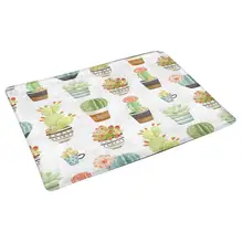 Горшки для растений с кактусами и суккулентами Придверный коврик латексная подложка нескользящий, дверной половик ковер 3"(L) x 18"(W