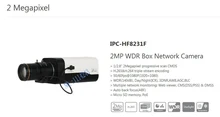 Free Shipping DAHUA CCTV Security IP Camera 2MP WDR Box Network Camera POE H.265 H.264 without Logo IPC-HF8231F