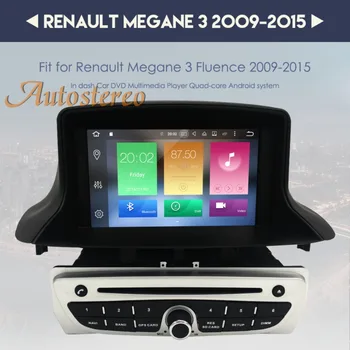 

Newest Android 8.1 Car DVD CD Player For Renault Megane 3 Fluence 2009-2015 Car GPS navigation head unit tape recorder radio IPS