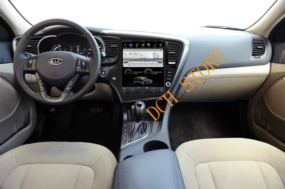 

12.1'' Tesla Style Android 8.1 Car DVD GPS Navigation Player for KIA Optima KIA K5 2010-2013 auto manual AC px6 carplay radio