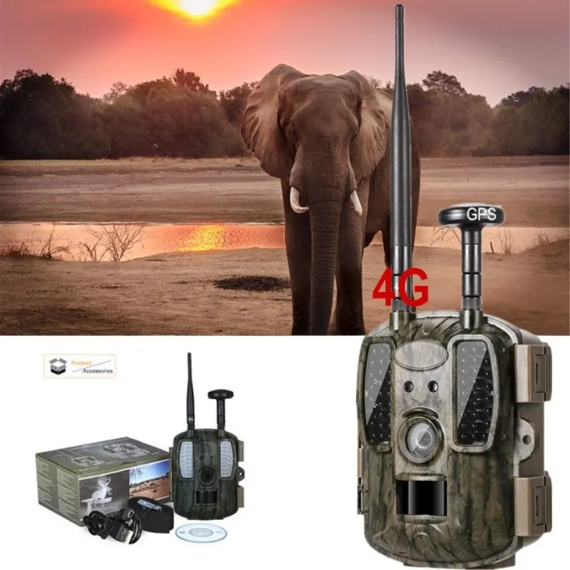 

Trail Camera 4G Scout Guard Photo-traps GPS Timelapse Hunter Camera 0.4s Fast Trigger Motion Detection Foto Chasse camera trap