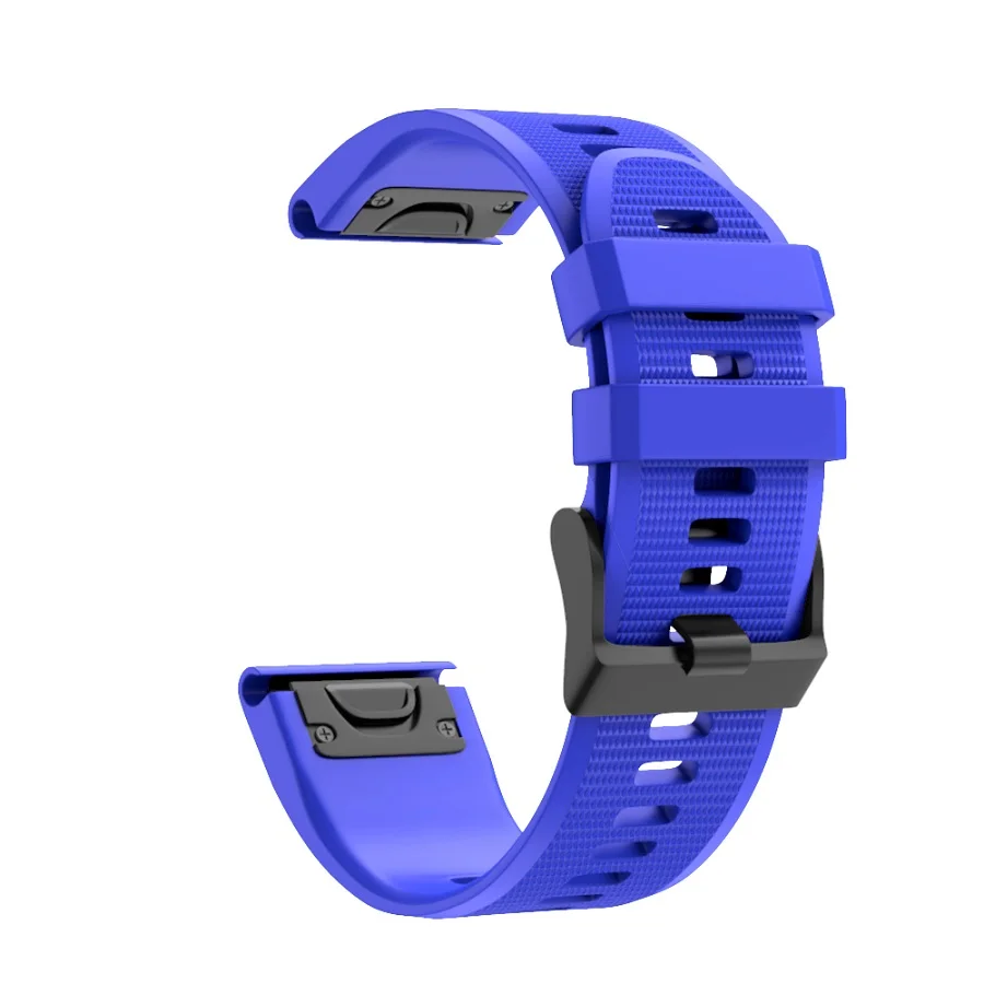 Мягкий силиконовый ремешок для часов Garmin Fenix 5X силиконовый ремешок для часов Garmin Fenix 5X Plus Fenix 3/3 часа легкий ремешок - Цвет ремешка: Royal Blue