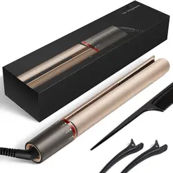 Professional Выпрямитель для волос Flat Iron укладки 2 в 1 Турмалин Керамика все типы с вращающимся