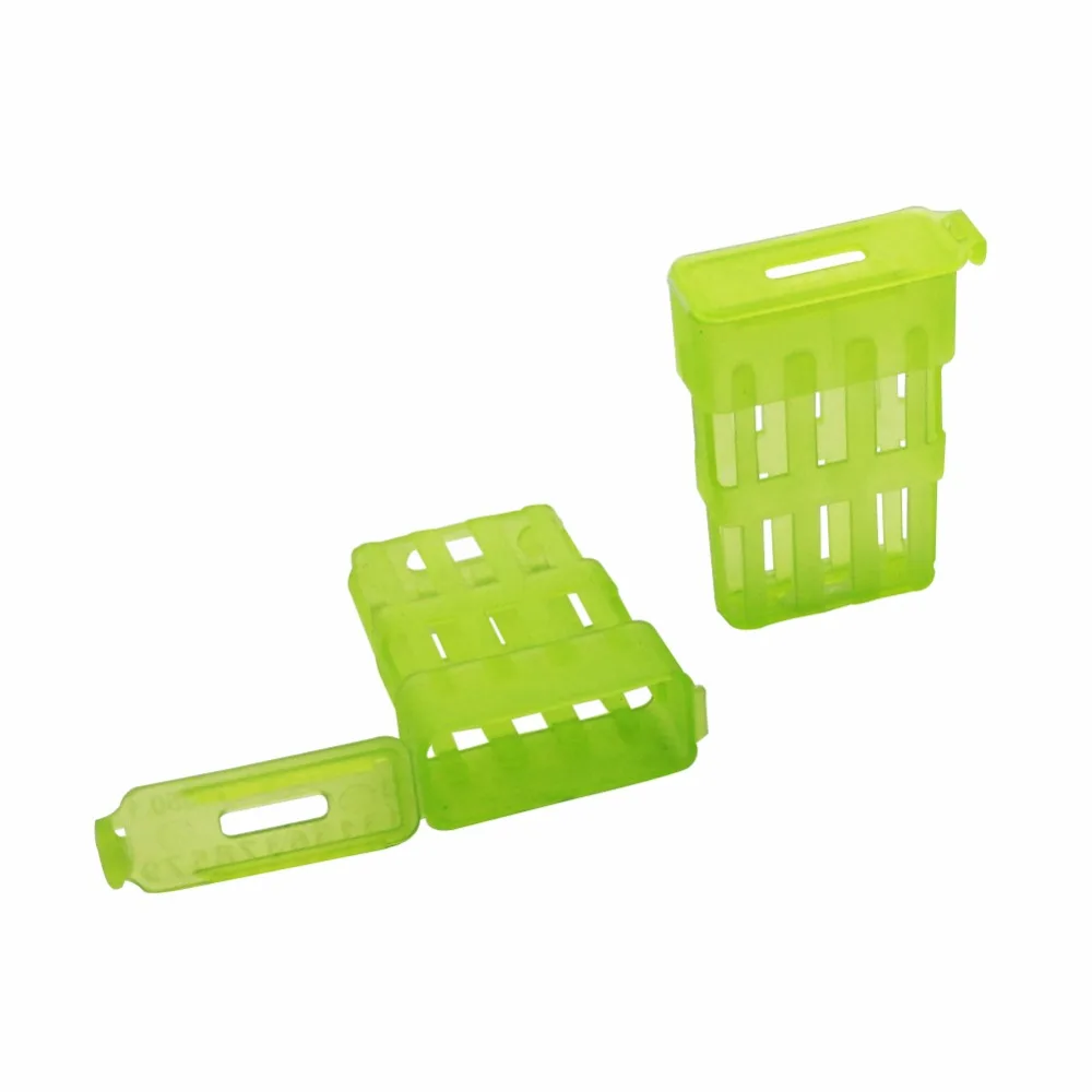 

30 Pcs Green Plastic Thin King Of Prison Cage King Queen Cage In Patent No Fat Spleen Beekeeping Appliances