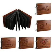Christmas font b Gift b font font b Wooden b font Covering font b Albums b