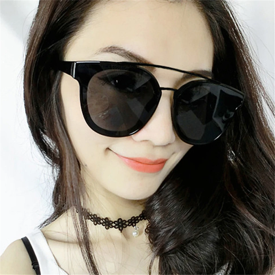 ALIKIAI  Square Cat Eye Sunglasses Women Brand Designer Gradient Oversized Eyeglasses UV400 Cat Eye Shades Gafas Feminino UV400  (3)