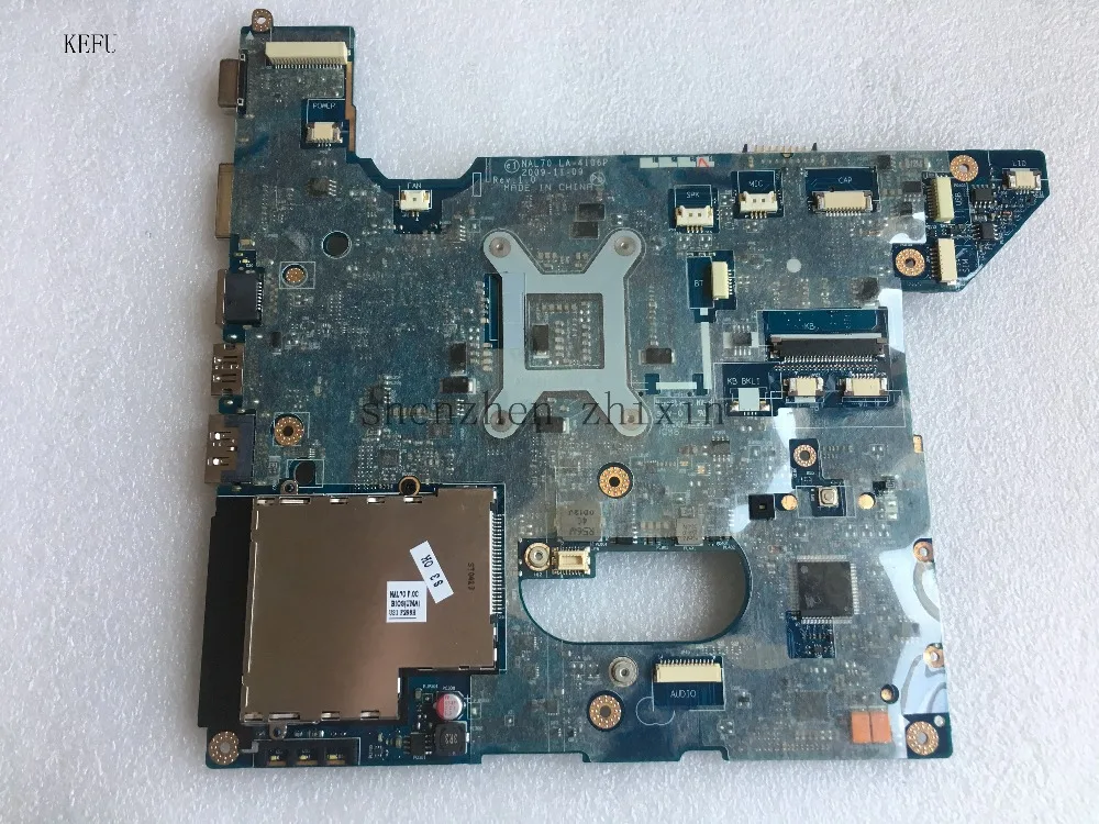 KEFU для HP Pavilion DV4 2000 материнская плата ноутбука 590350 001 LA 4106P HM55 тест