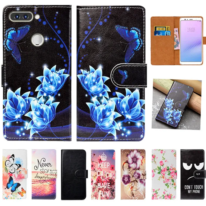 

For Hisense Infinity H11 Case High Quality Pu Leather 6"Print Flip Wallet Case Back Cover For Hisense Infinity H11 PrO Book Case