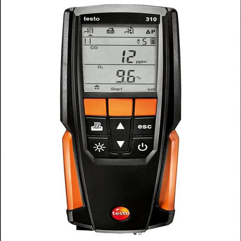 

Testo 310 Flue Gas Combustion Analyzer O2 CO CO2 without printer