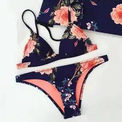 Купальный костюм для девочек, женский купальный костюм, сексуальная пляжная одежда, бюстгальтер с пуш-ап, 2018 комплект, купальный костюм, Mayy18