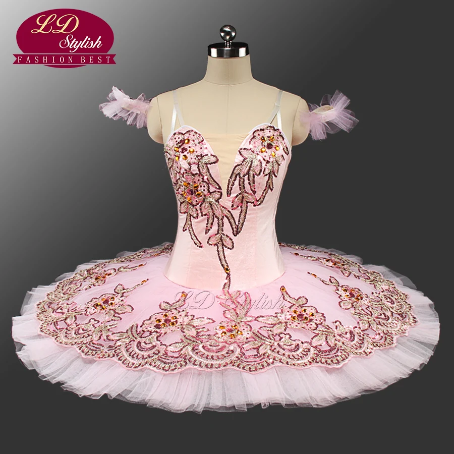 New Pink Classical Ballet Tutu Adult Pancake Tutu Ballet Professional