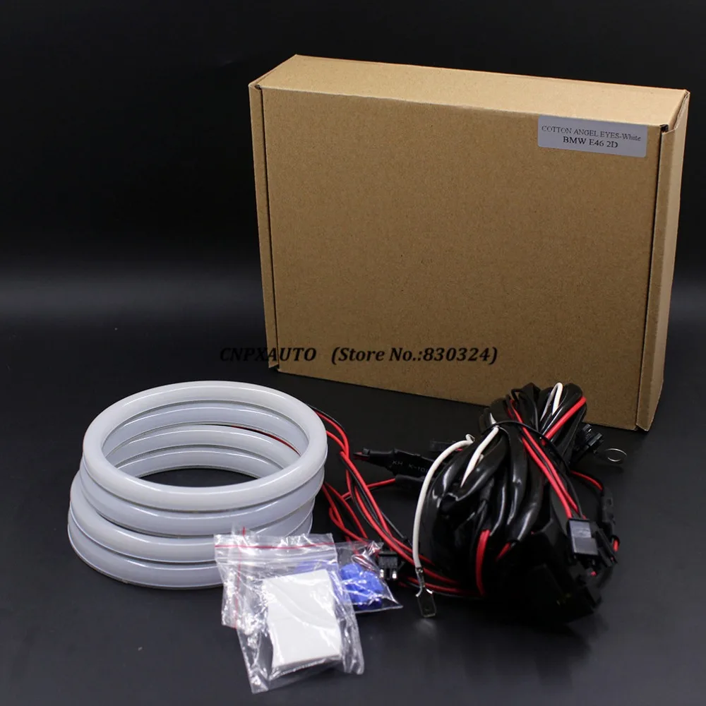 4X106mm для BMW E46 2D 325ci 330ci купе/светодиодный светильник трансформер Angel Eye Halo с