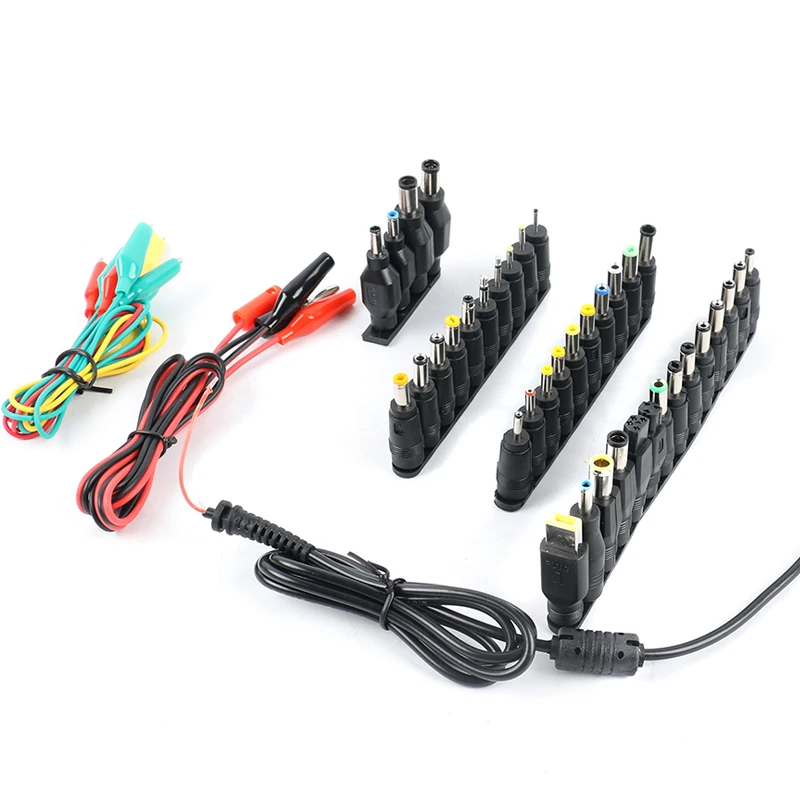 

2019 38pcs/set 5.5x2.1mm Universal Male Jack connector For DC Plugs AC Power Adapter Computer Cables Connectors Notebook Laptop